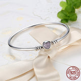 925 Sterling Silver Charm Bangle