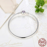 925 Sterling Silver Charm Bangle
